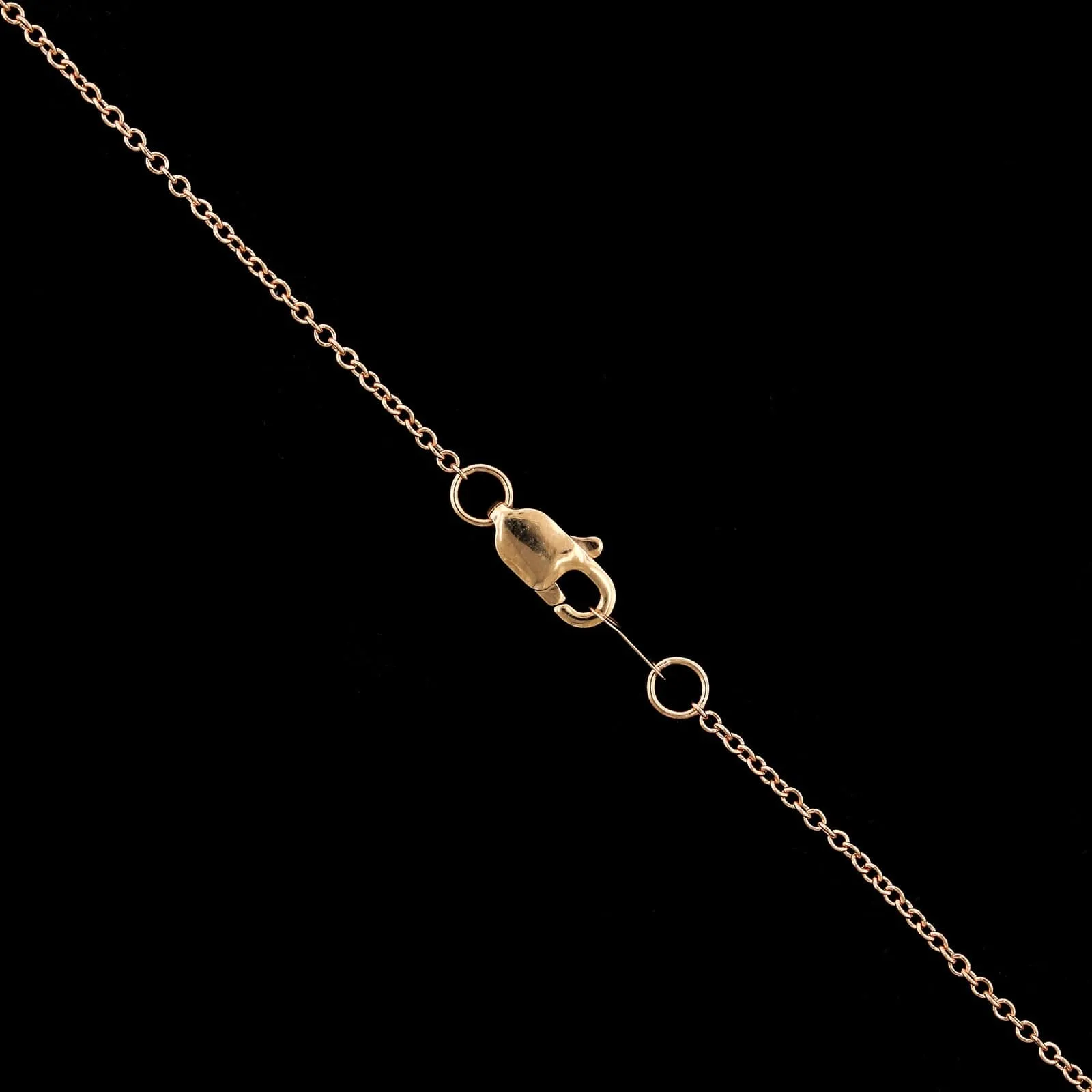 14K Rose Gold Estate Opal Pendant