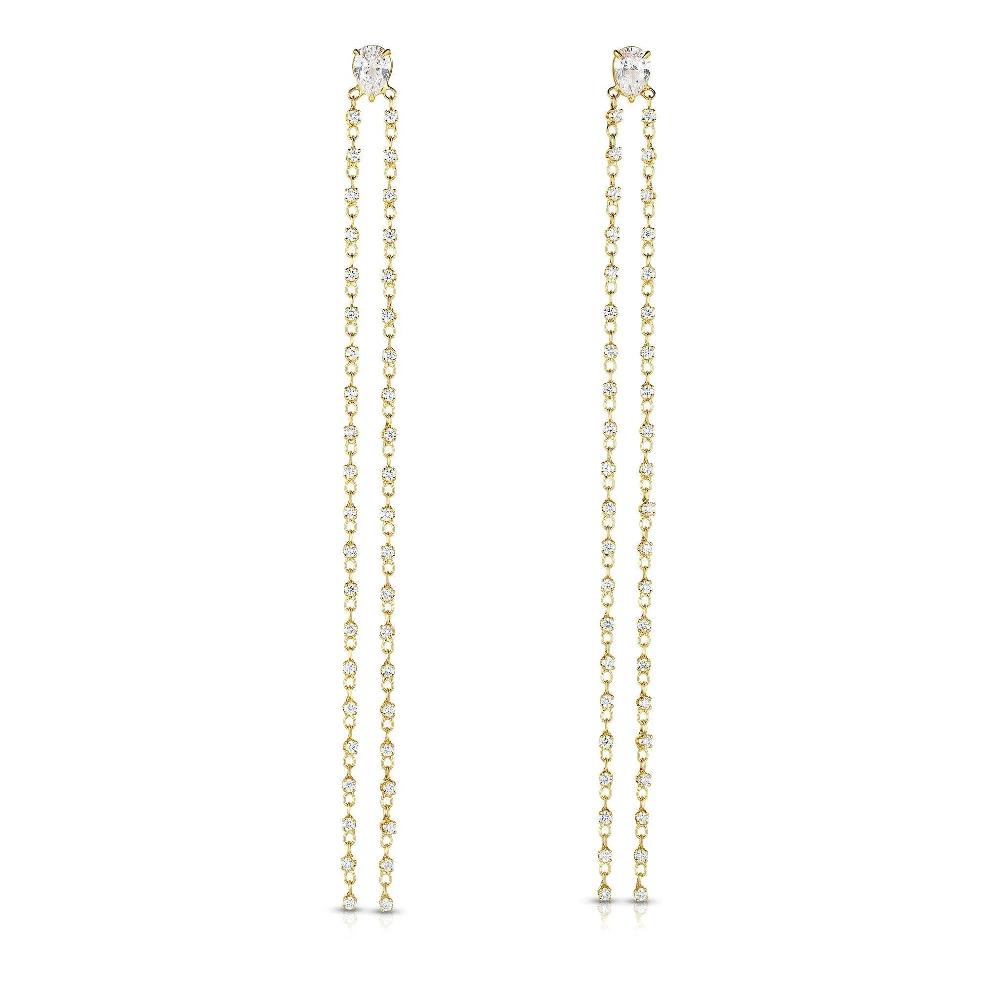 1.78ctw Diamond Dangle Earrings