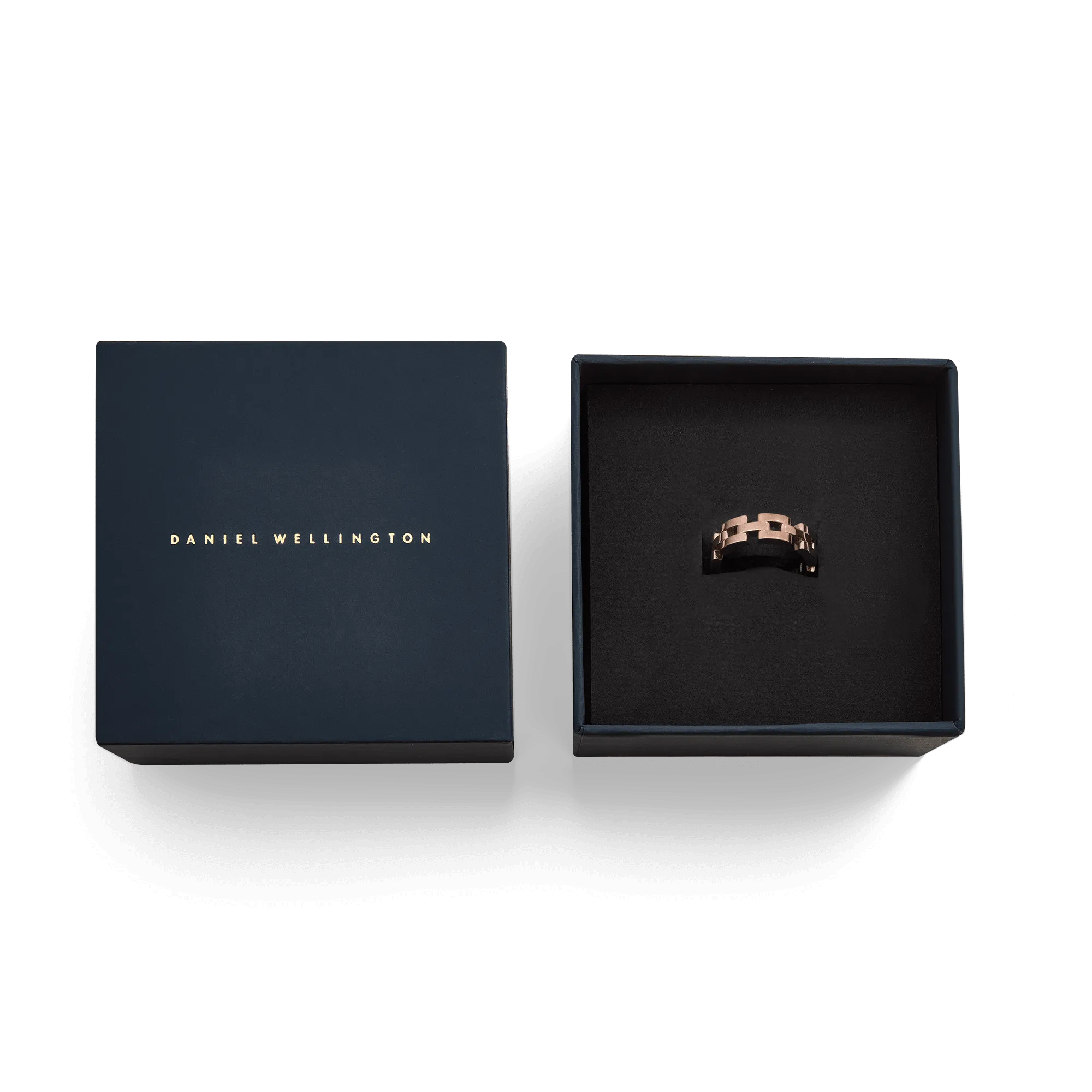 3-Link Ring Rose Gold