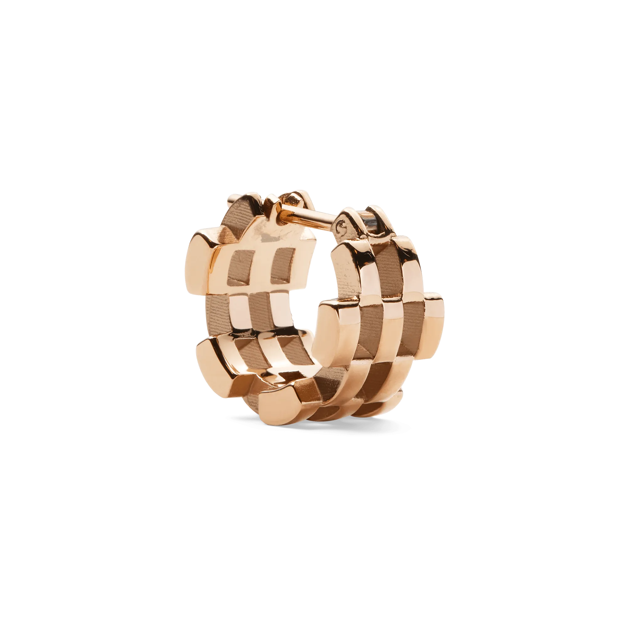 5-Link Earrings Rose Gold