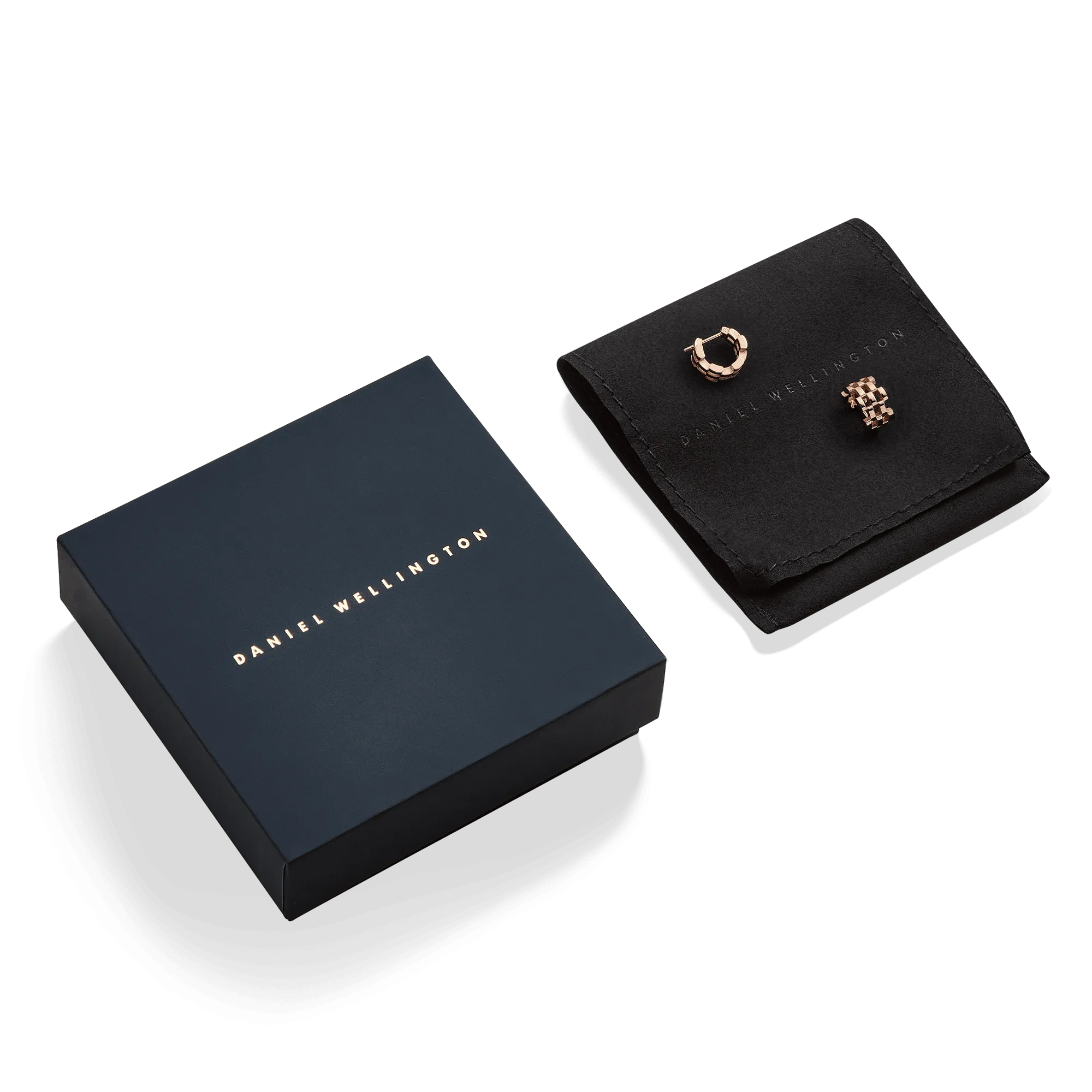 5-Link Earrings Rose Gold