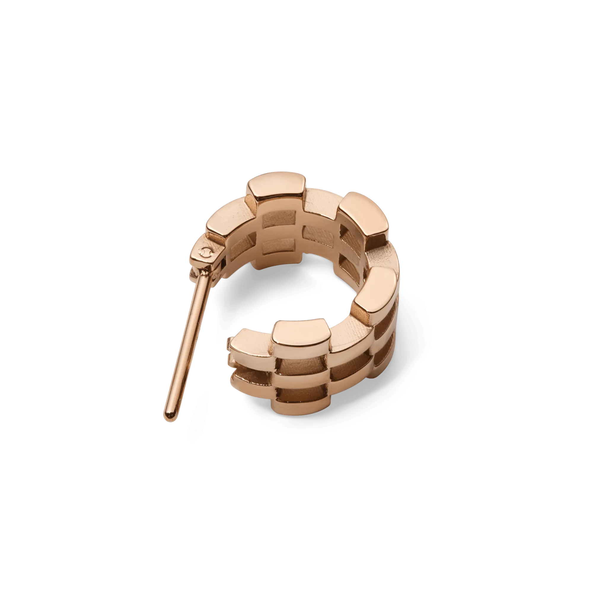 5-Link Earrings Rose Gold