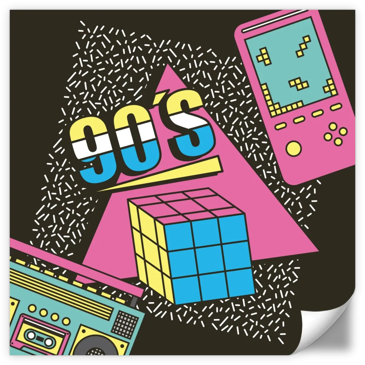 90's Wall Art