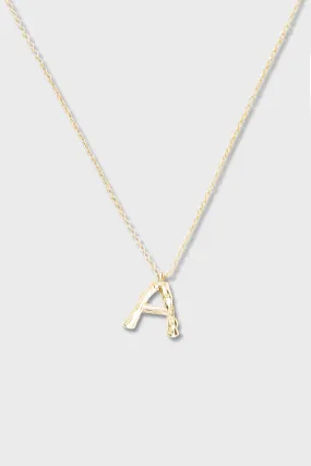A - Initial Necklace