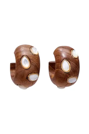 Acacia Earrings - Pearl