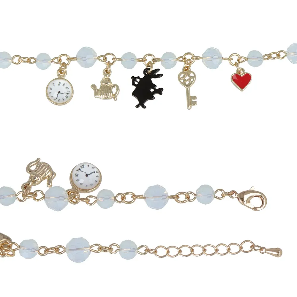Alice in Wonderland Signature Charm Bracelet