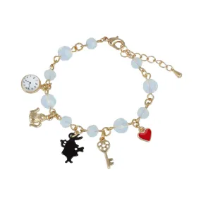 Alice in Wonderland Signature Charm Bracelet