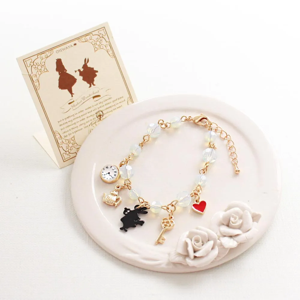 Alice in Wonderland Signature Charm Bracelet
