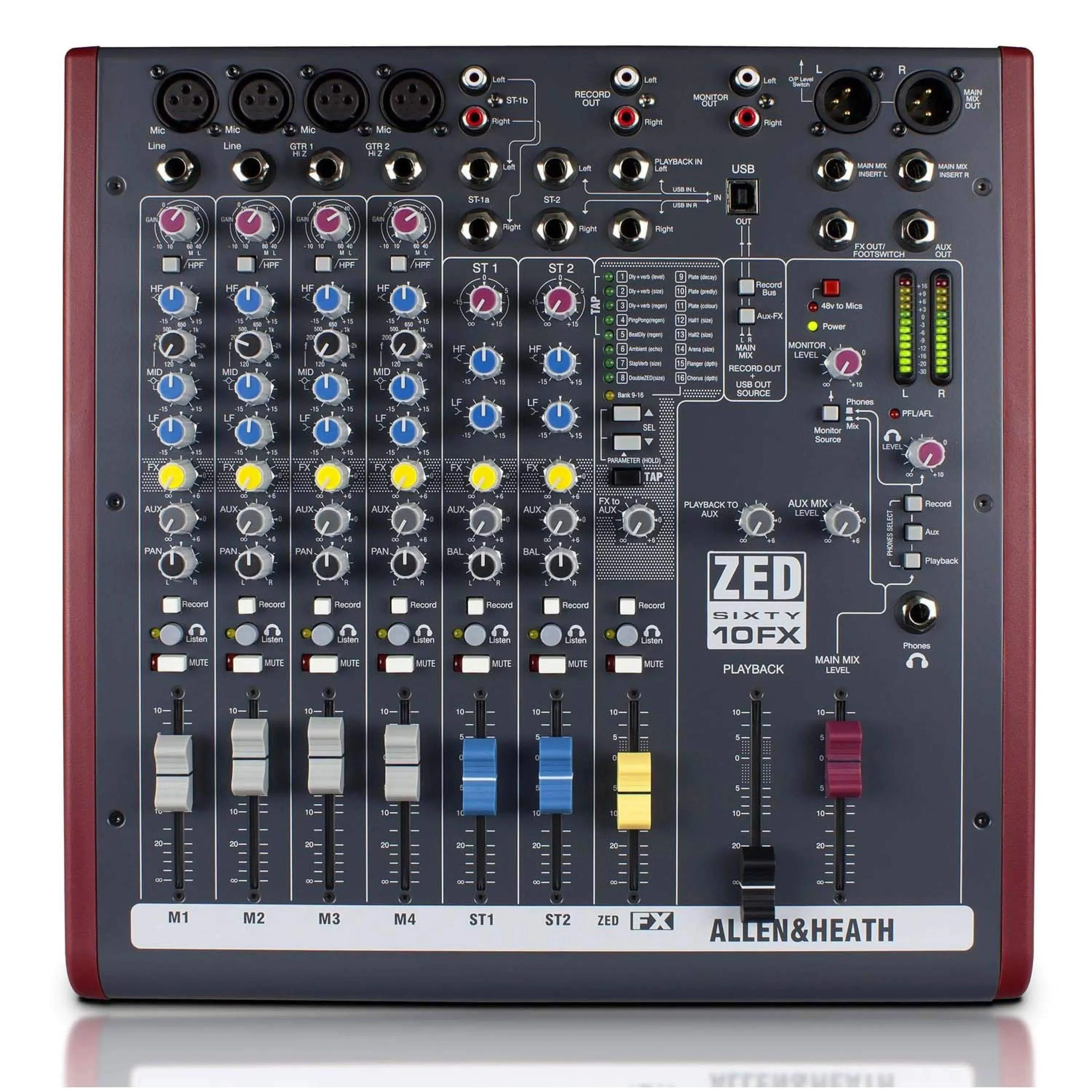 Allen & Heath ZED60-10FX Analog Mixer