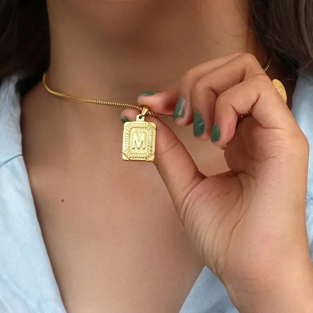 Amira Monogram Necklace