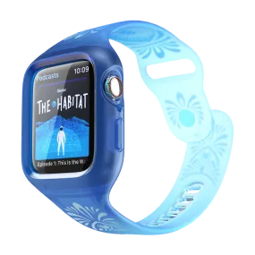 Apple Watch 44mm Flora Case - Blue