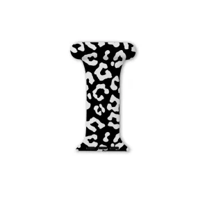 Apple Watch Clip-on Fob Strap - Black Leopard