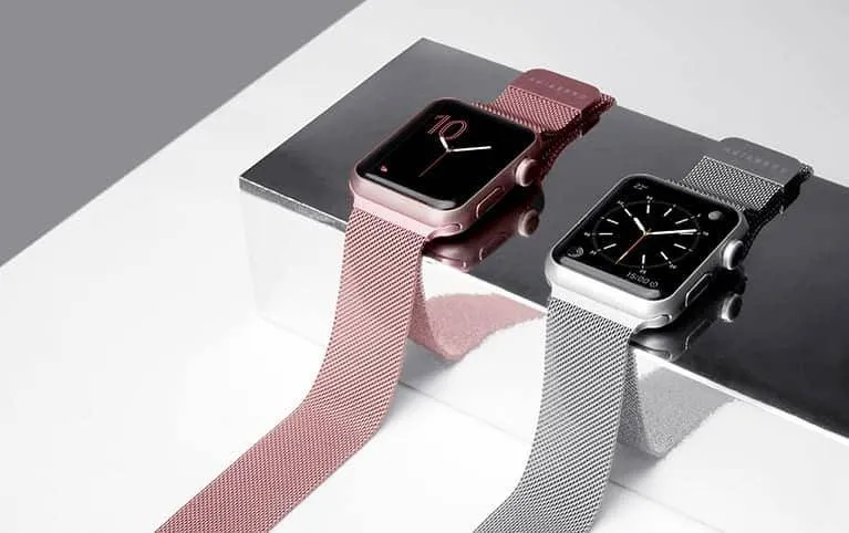 Apple Watch Milanese Strap   Case for all series (38/40/42/44mm)