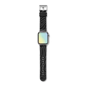 Apple Watch Strap Late Night Drive – Genuine Leather – 42mm – 45mm