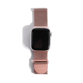 Apple Watch Strap Rose Metal Mesh – Stainless Steel – 38mm – 41mm