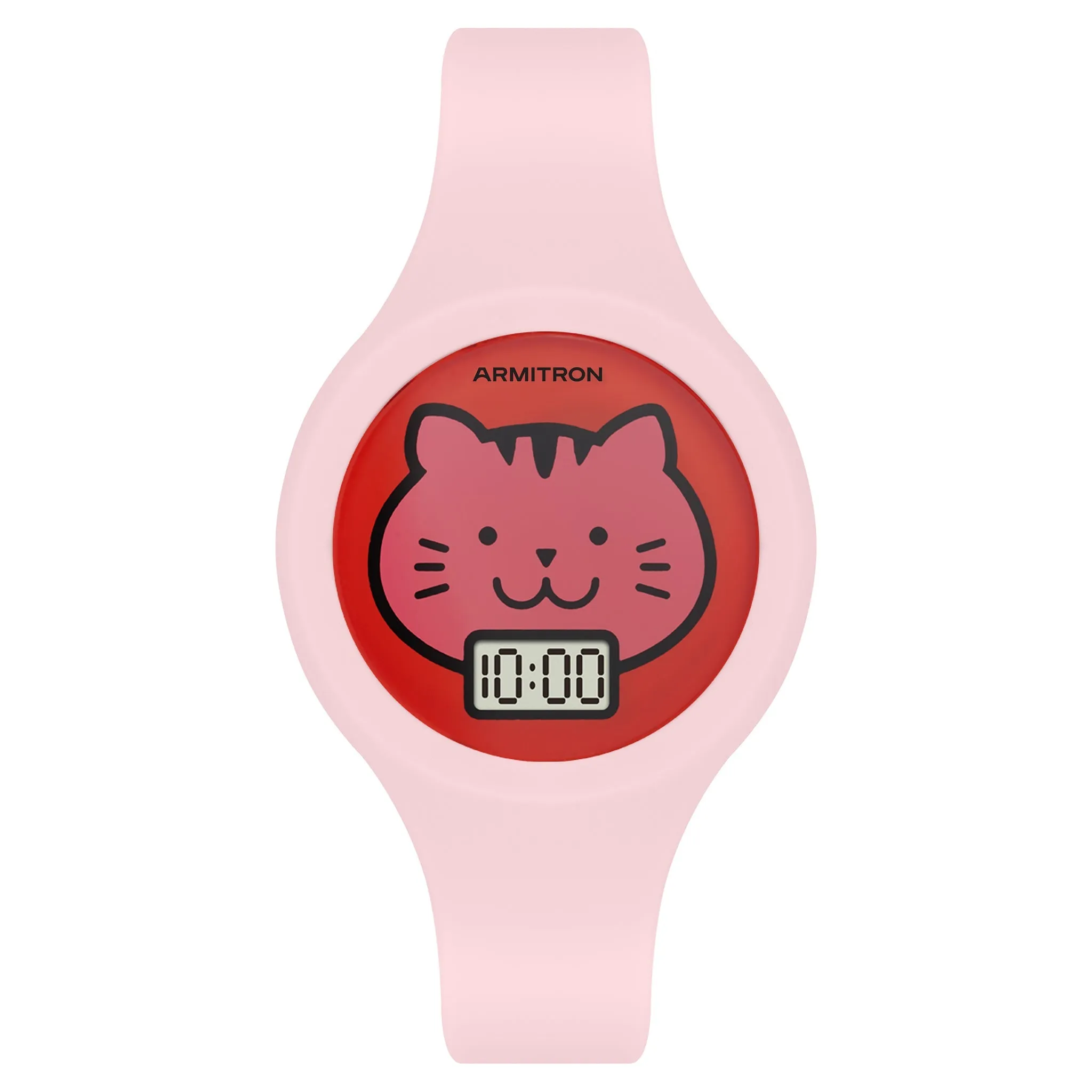 Armitron Pink Silicone Kids Digital Watch - 471000PNK