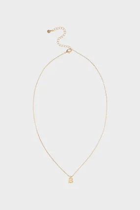 B - Character Necklace