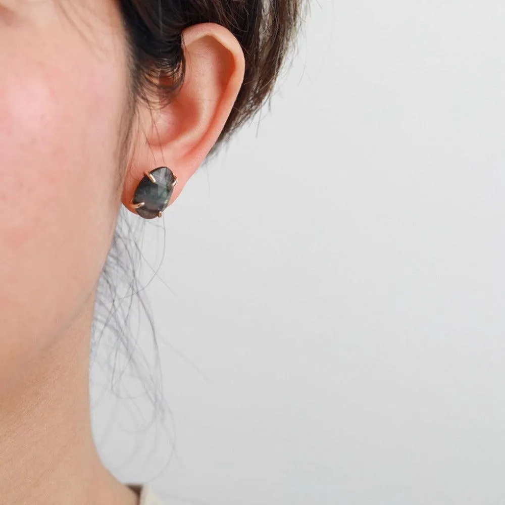 Balanda Labradorite Stud Earrings
