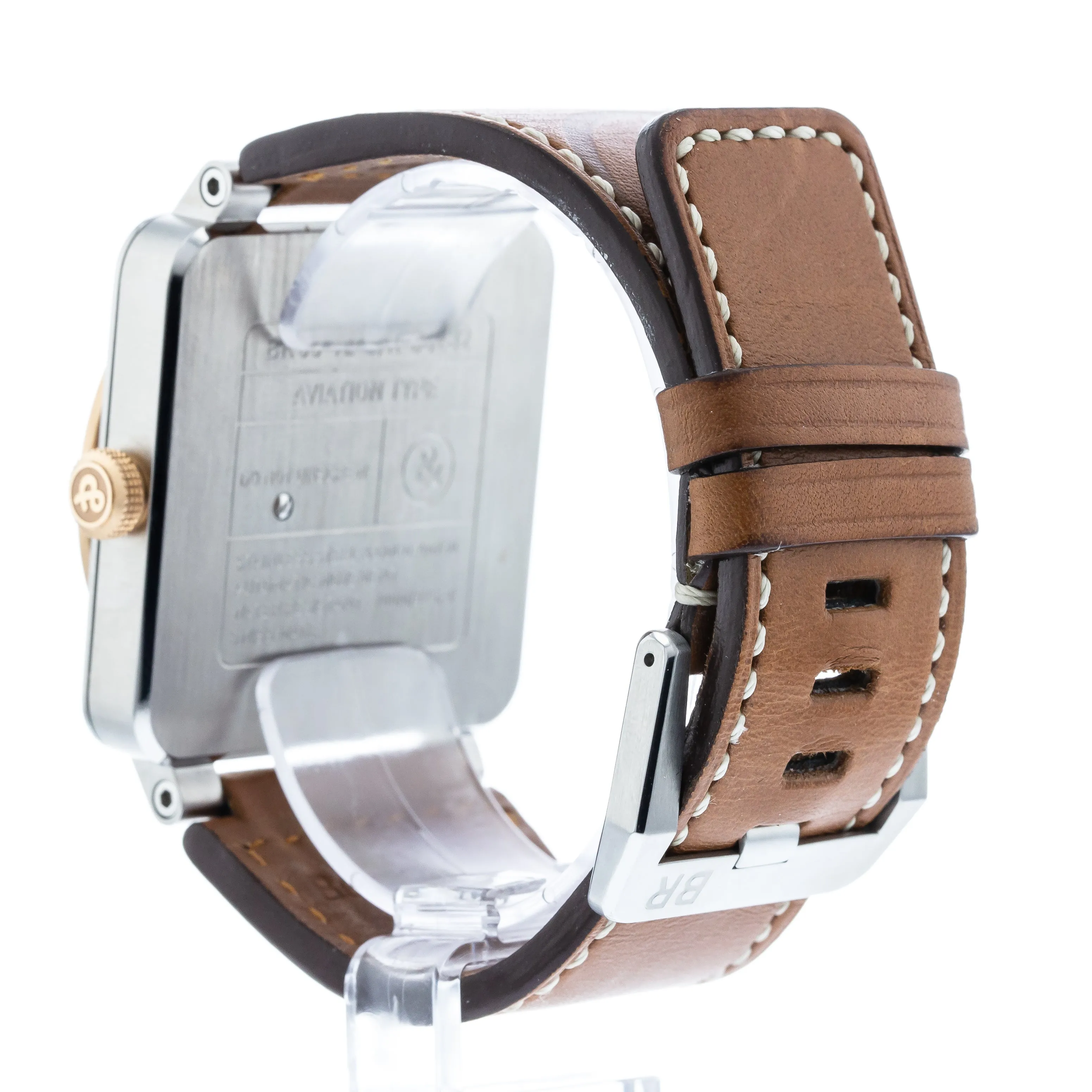 Bell & Ross Steel and Rose Gold BR03-92