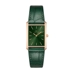 Bound Crocodile Emerald Sunray Rose Gold