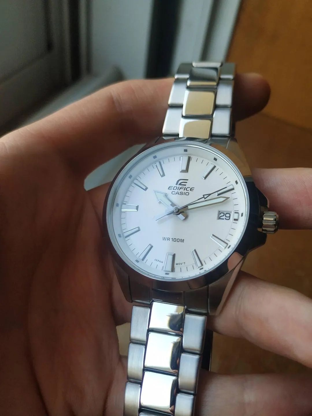 Casio Edifice - EFV-100D-7AVUDF - Stainless Steel Wrist Watch for Men