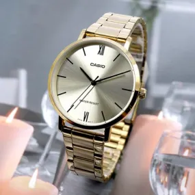 Casio - LTP-VT01G-9BUDF - Stainless Steel Wrist Watch for Women