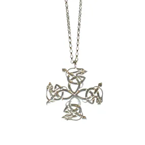 Celtic Cross Pendant Necklace