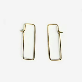 Chiku Brass Earrings