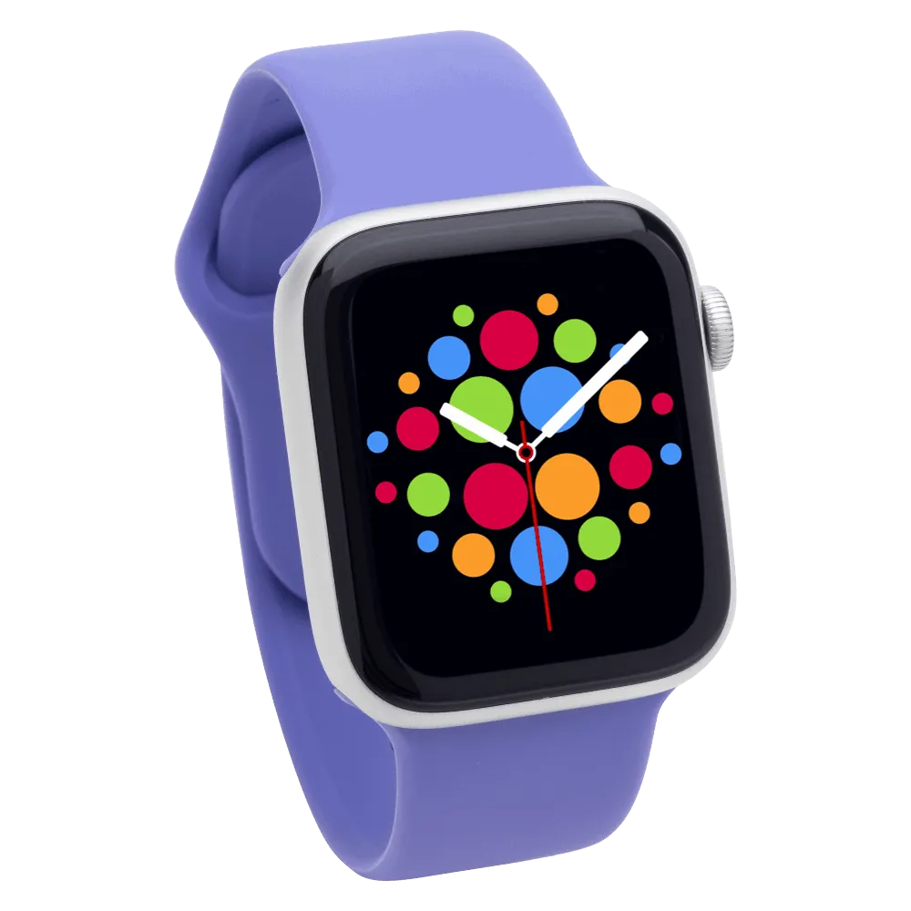 Classic Silicone Pastel Apple Watch Band