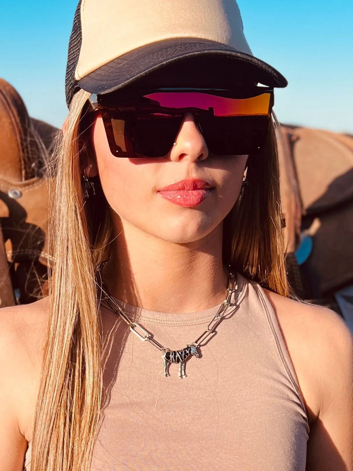 Crazy A$$ Necklace and Earrings