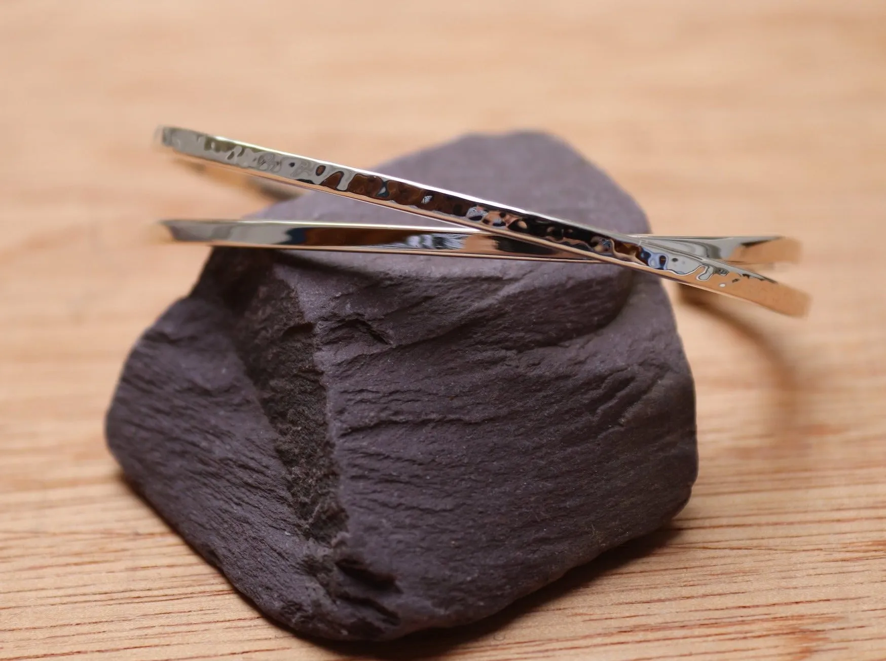 Cross Over Torque Bangle