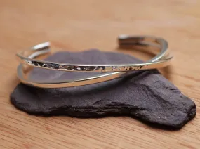 Cross Over Torque Bangle