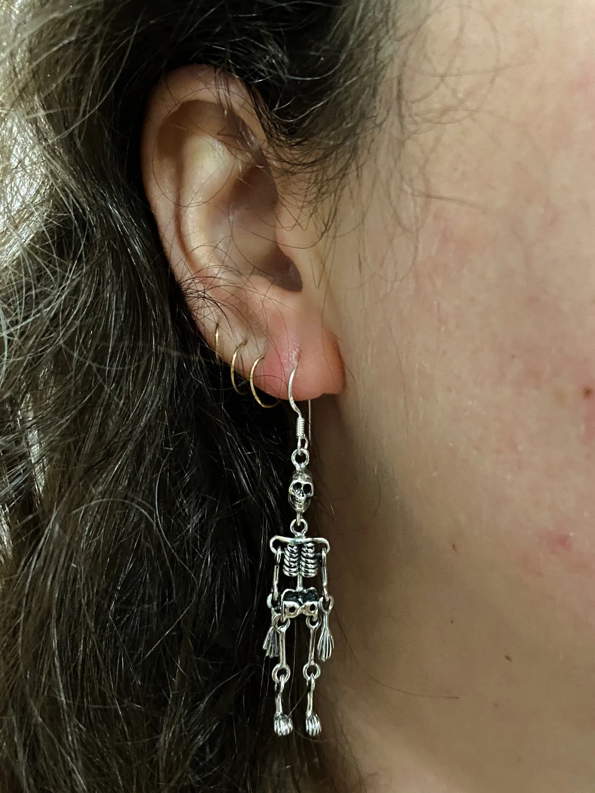 Dancing Skeleton Dangles