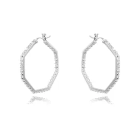 Danny Newfeld Inside/Outside Octagon Earrings