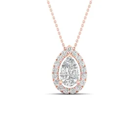 Dewdrop Halo Necklace