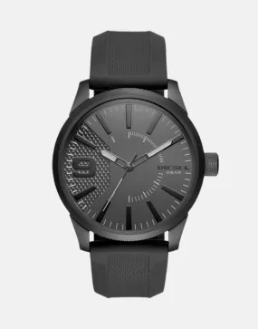 Diesel Rasp NSBB Black Silicone Watch