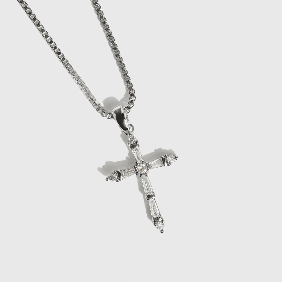 Angelica Cross Necklace by Drea - Elegant and Spiritual Jewelry