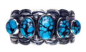 Egyptian Turquoise Cuff | Artisan Handmade