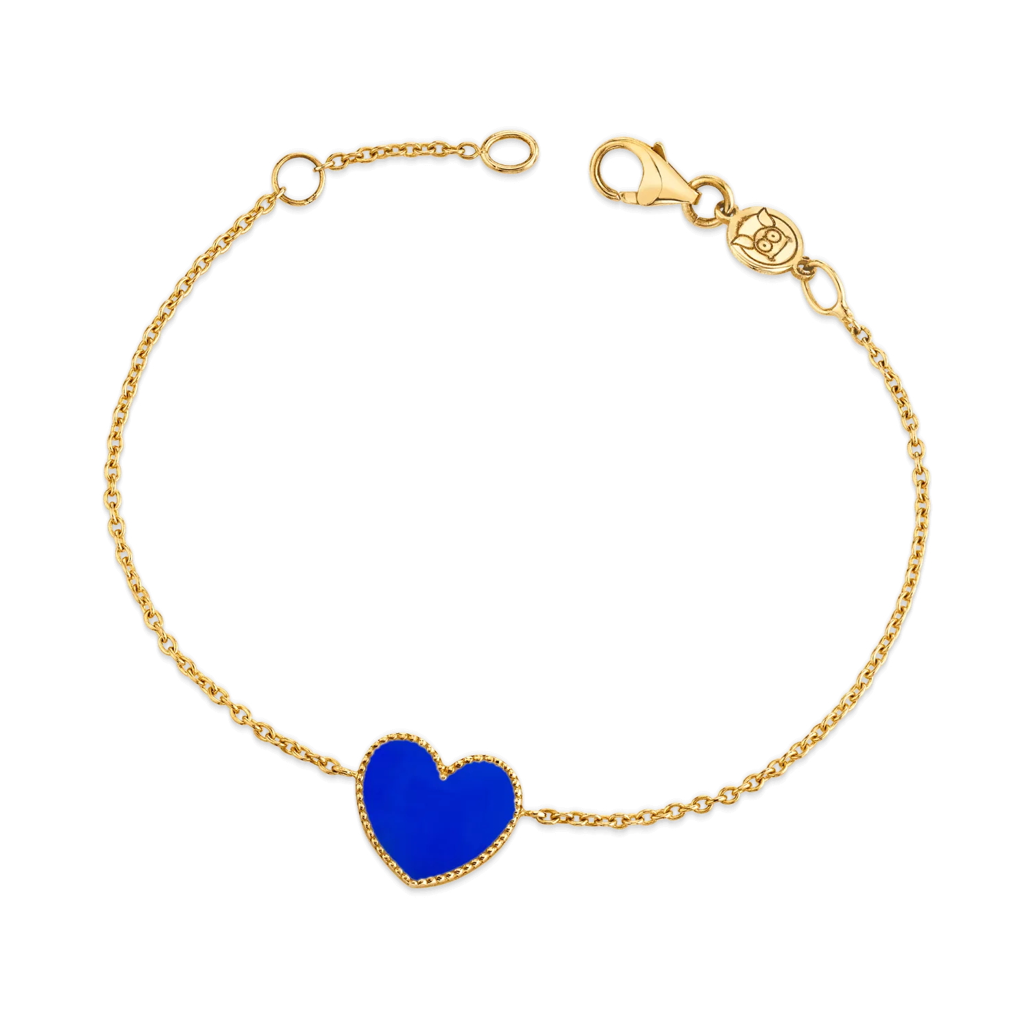 Enamel Heart Bracelet
