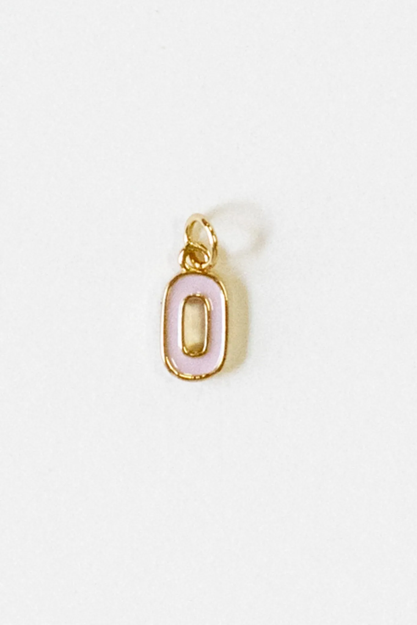 Enamel Number Charm