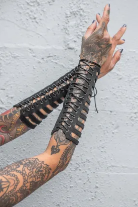 Five and Diamond Cage Corset Gauntlet - Twill