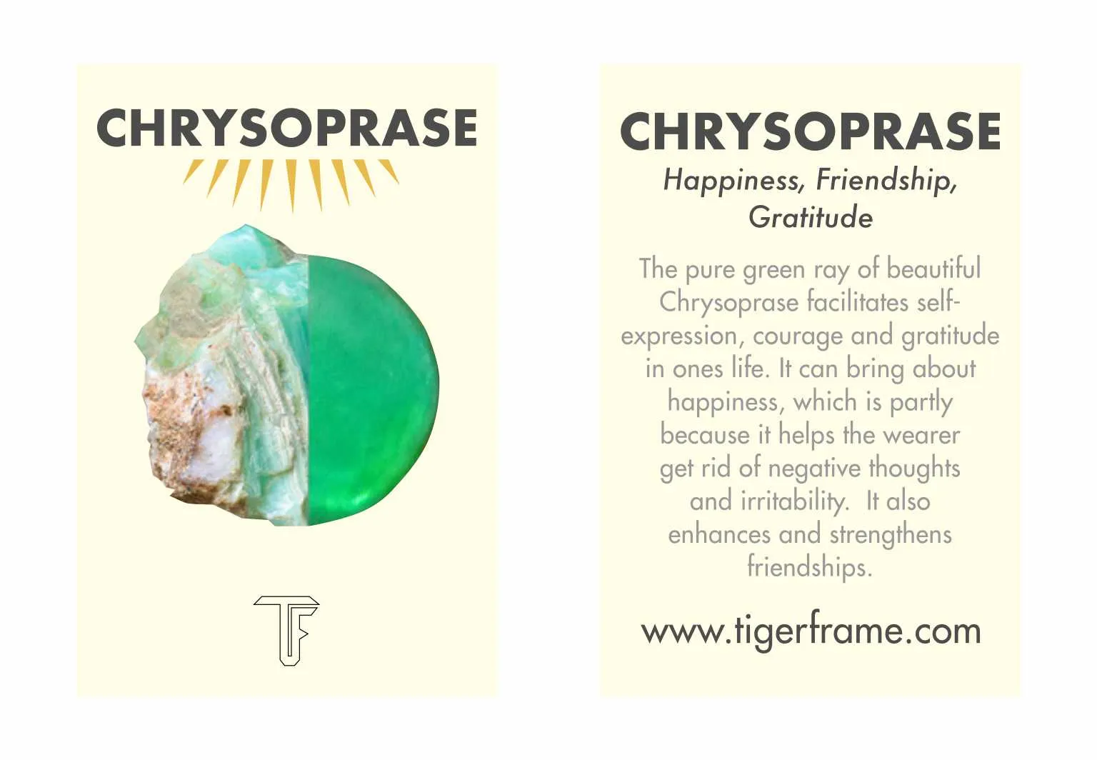 FLOWERING VINE HOOP EARRINGS - CHRYSOPRASE - GOLD