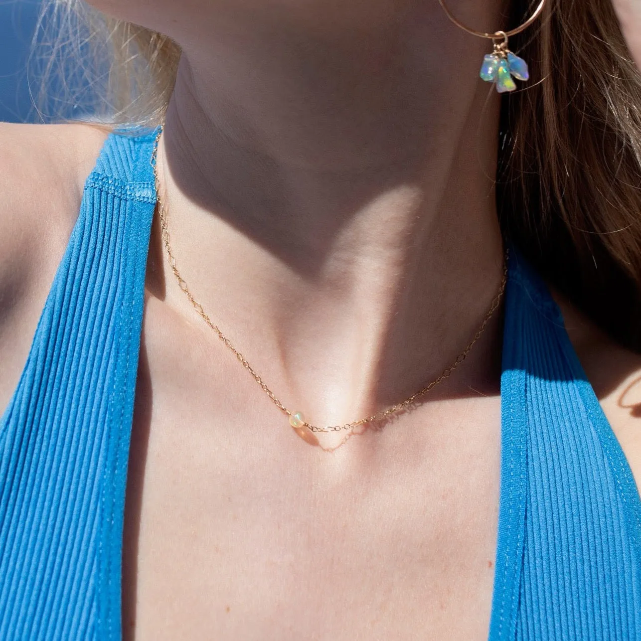 Frankie Opal Necklace