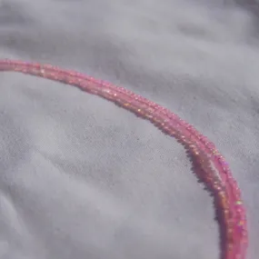 Full Light Pink Opal Necklace
