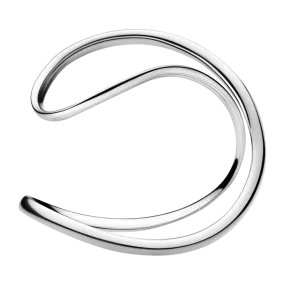 Georg Jensen Sterling Silver Infinity Bangle