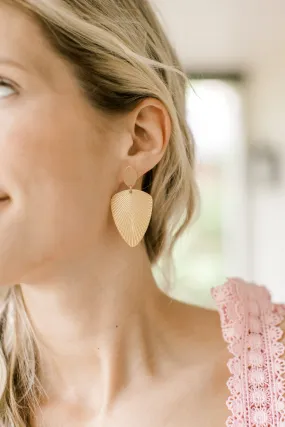 Golden Palm Earrings