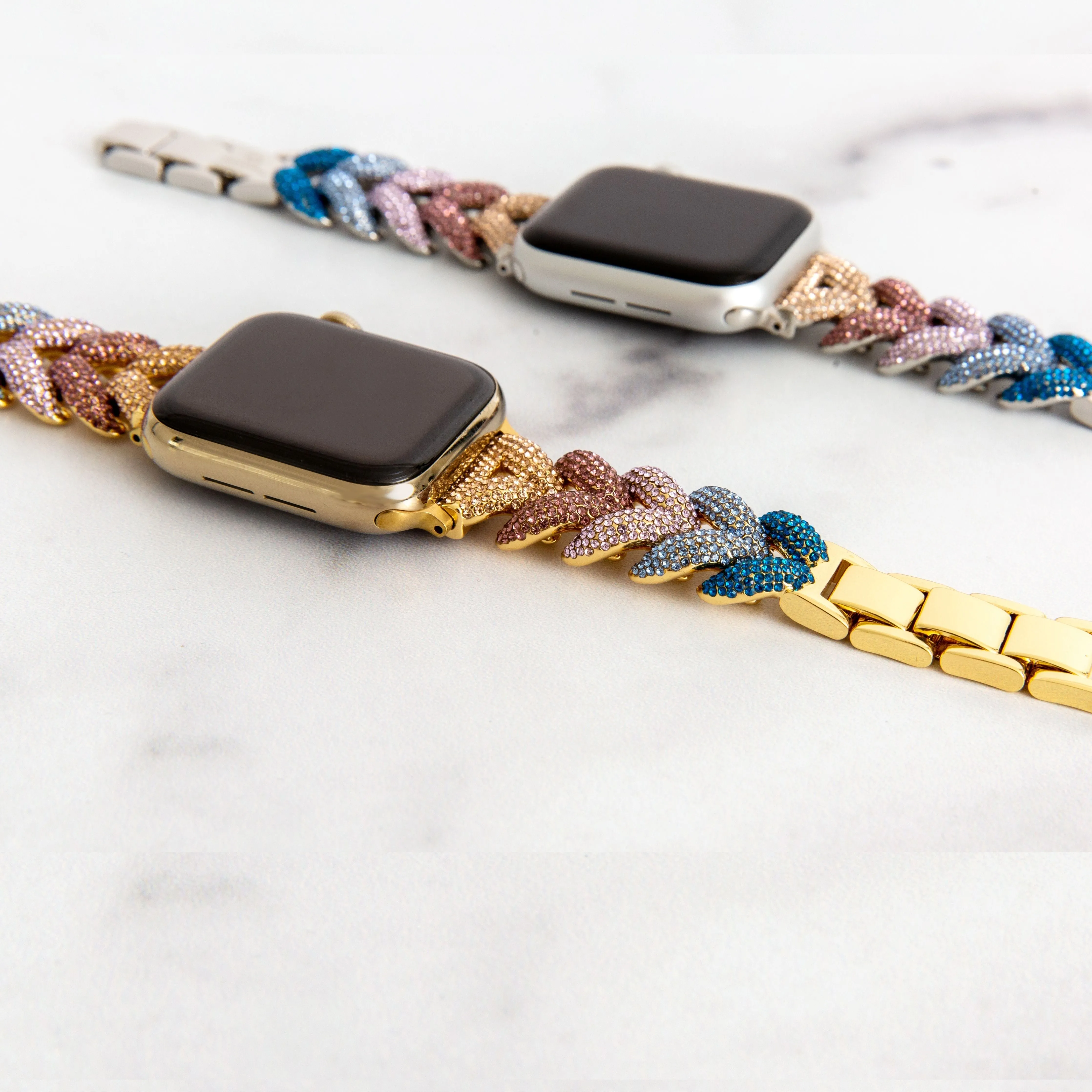Goldenerre Ombré Herringbone Band for the Apple Watch