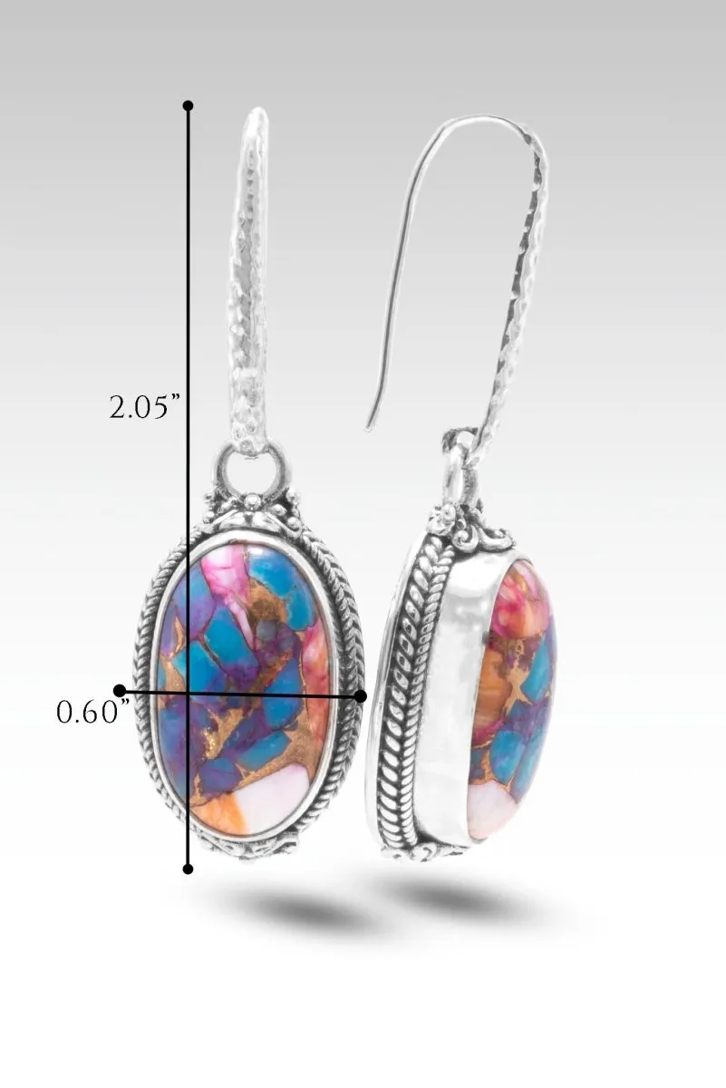 Grace Changes Everything Earrings™ in Sweetart Kingman Turquoise