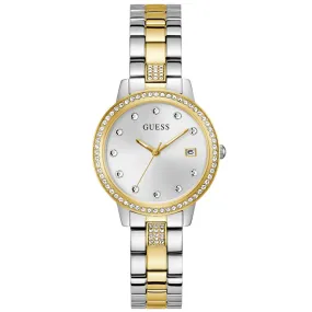 Guess Heartless Two Tone Strap Ladies Watch GW0725L1