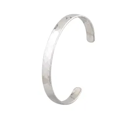 Hammered Design Torque Bangle